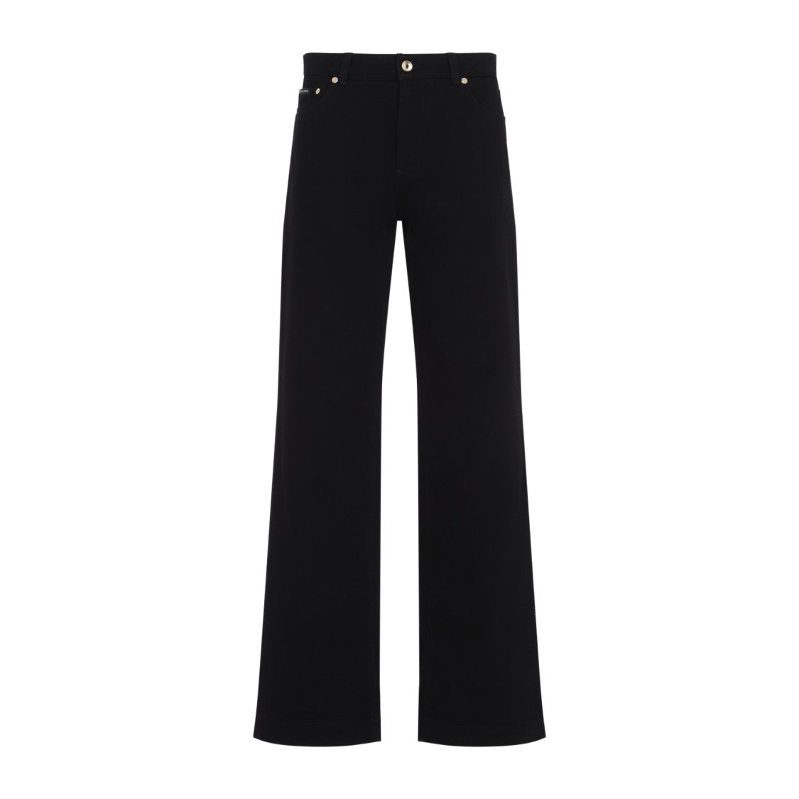 Dolce & Gabbana Wide-Leg Pants With Five-Pocket Design
