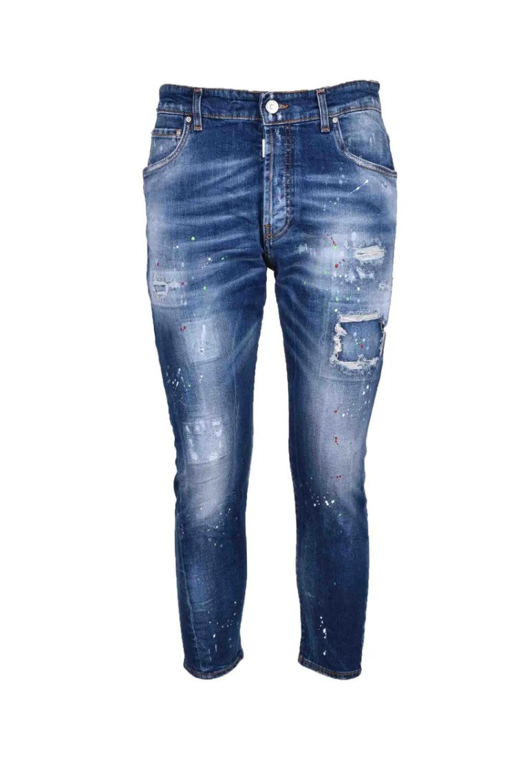 Takeshy Kurosawa Slim Fit Blue Denim Jeans