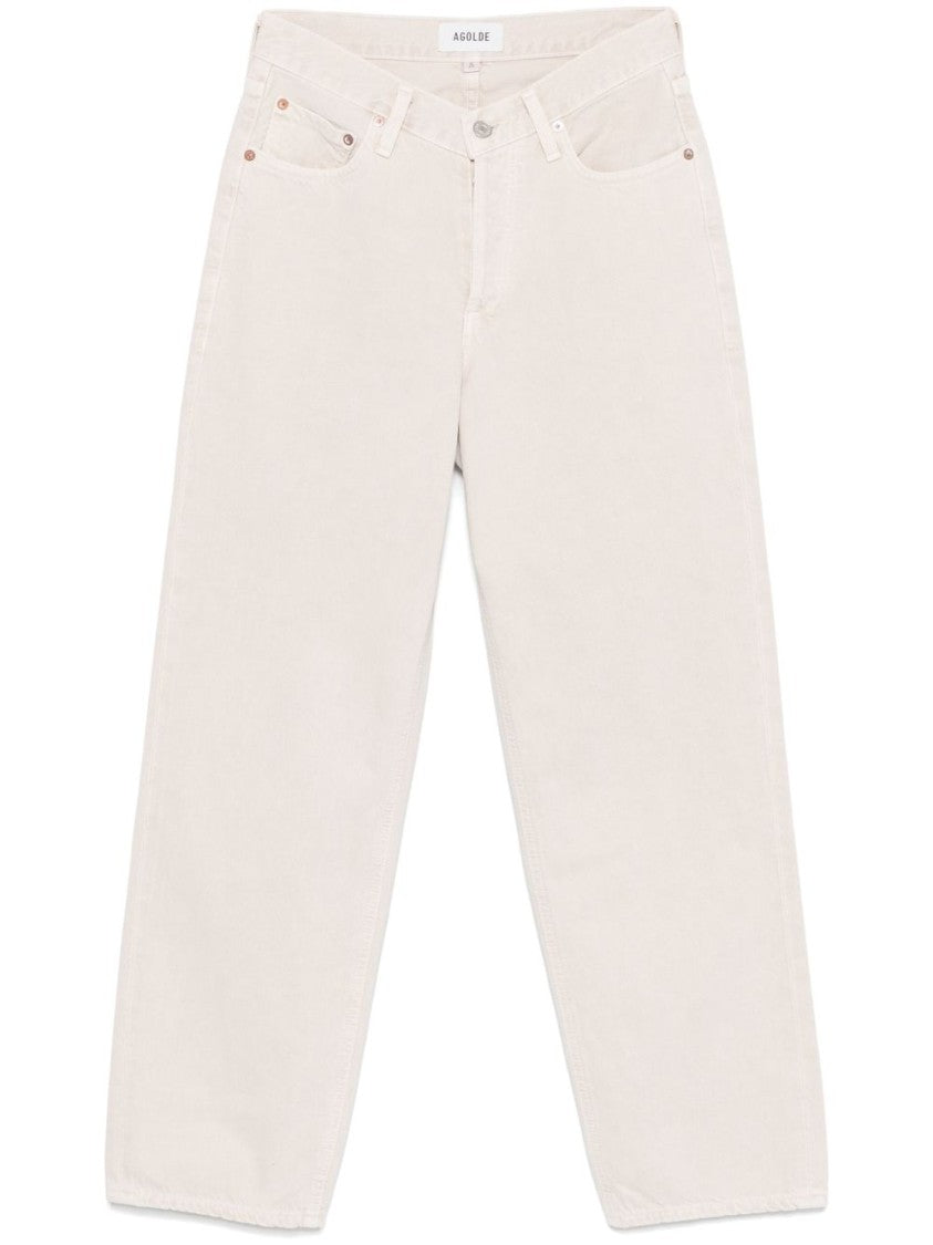 Agolde High-Waisted Relaxed Straight-Leg Jeans With Timeless Appeal