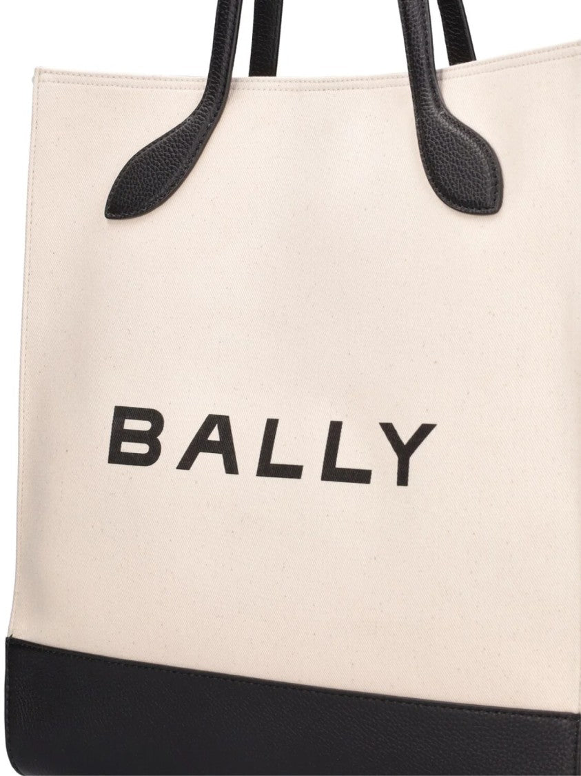 Bally Bar Keep On Logo Tote Bag
