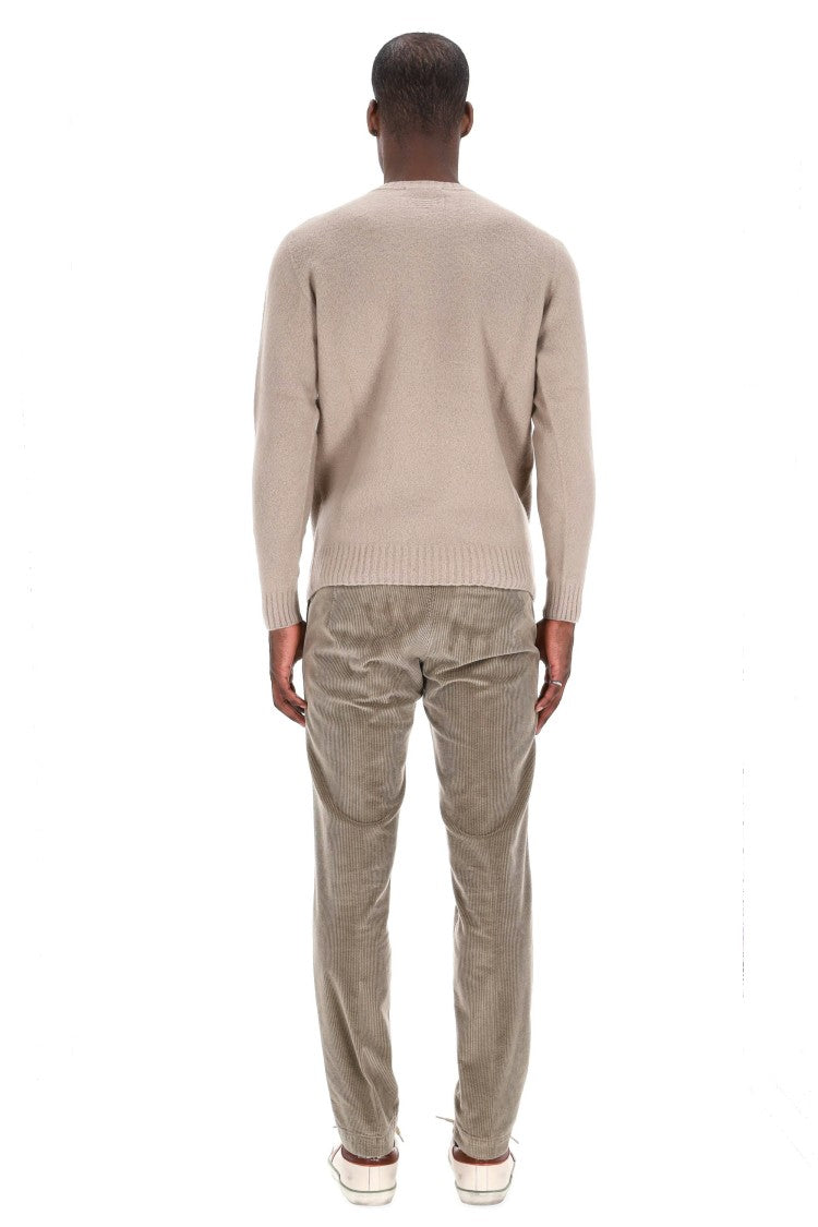 Drumohr Brushed Wool Crewneck Sweater