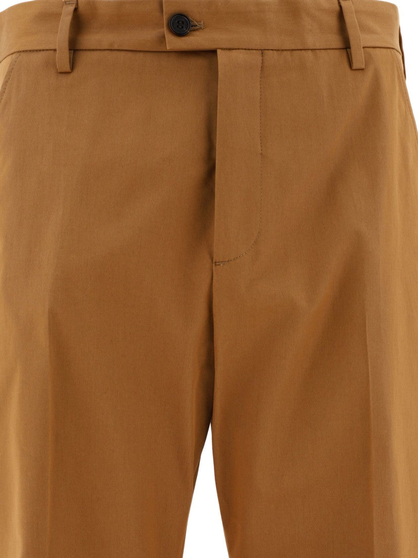 Alexander Mcqueen Tailored Trousers With Back Logo