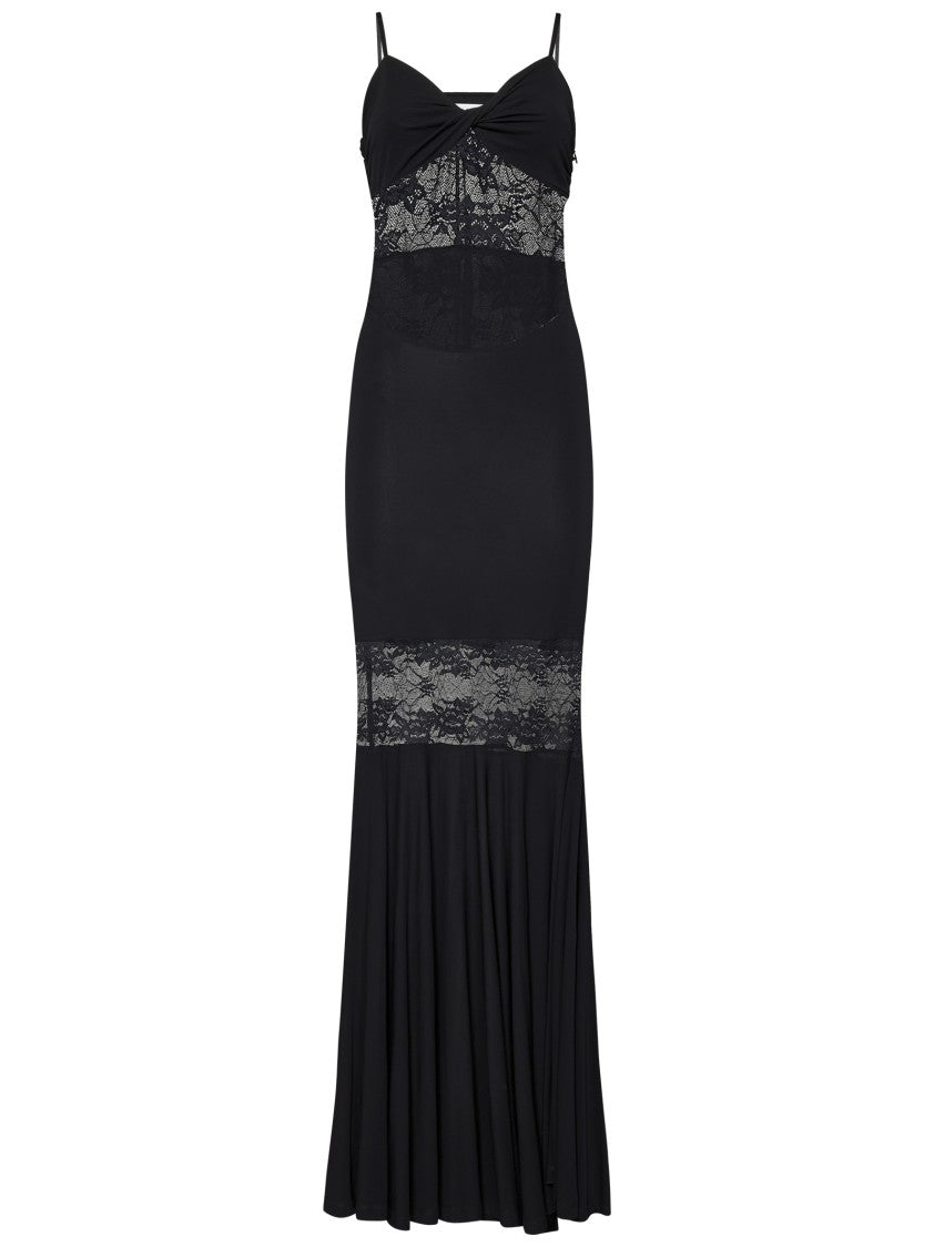 Nina Ricci Long Black Mermaid Dress
