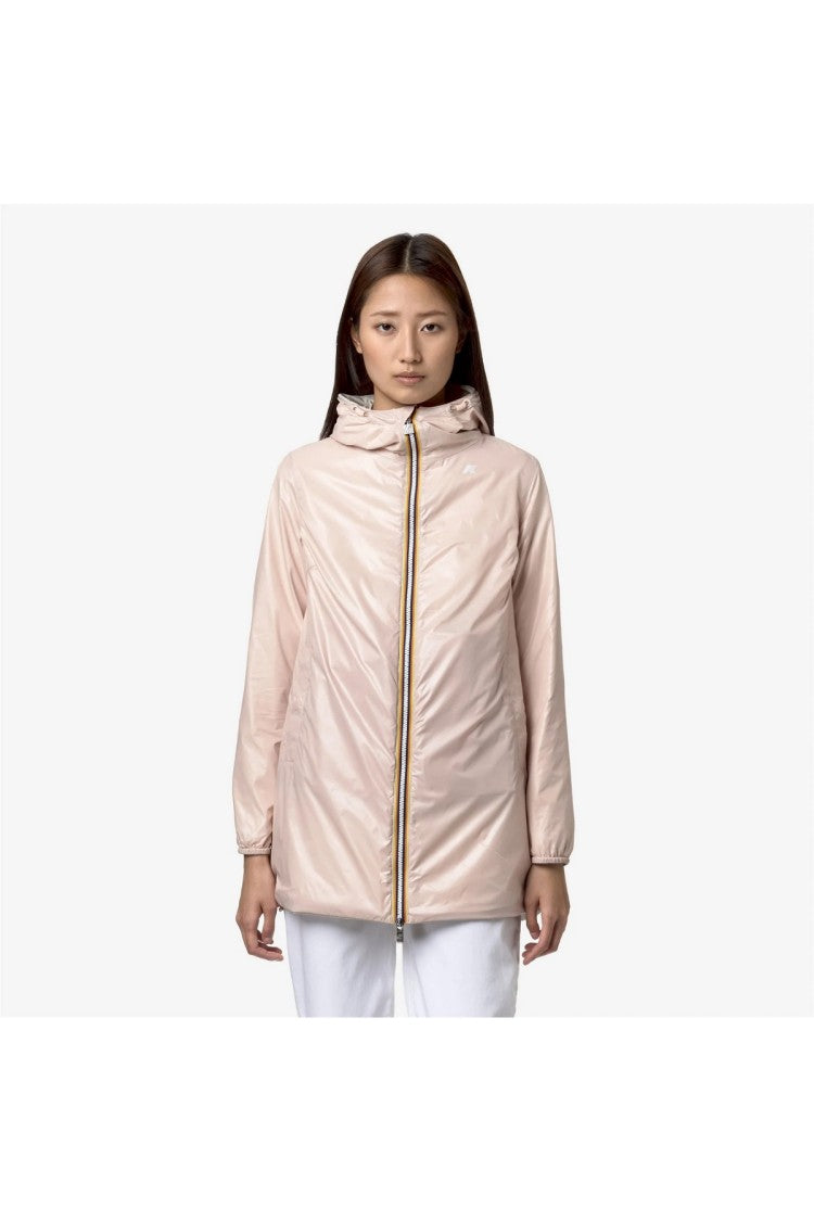 K-Way Multicolor Technical Nylon Zip-Up Jacket