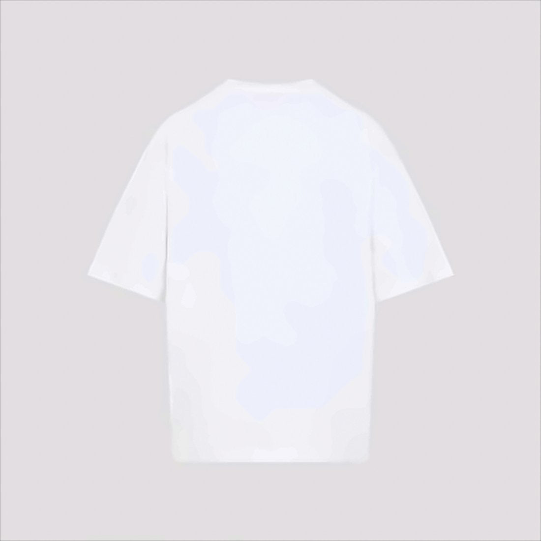 Marni White Short-Sleeve T-Shirt With Floral Graphic Design