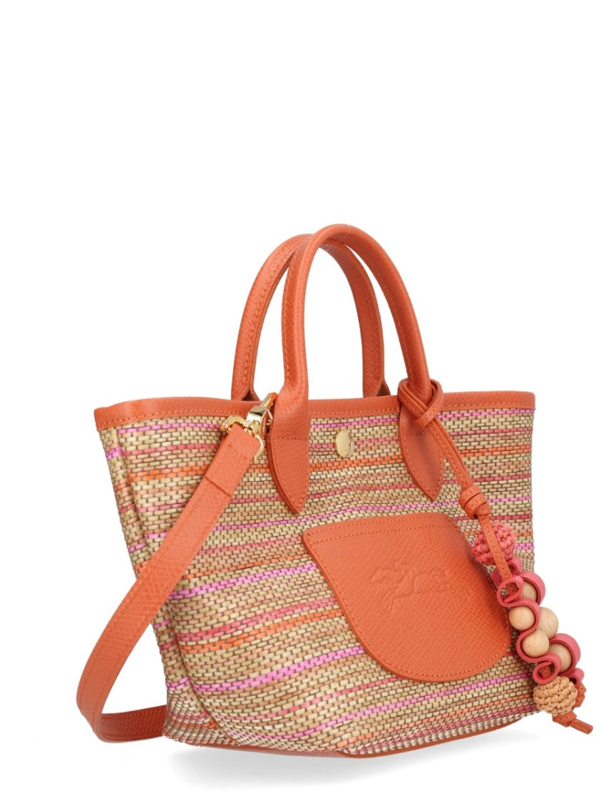 Longchamp Le Pliage Collection Xs Woven Basket Tote Bag