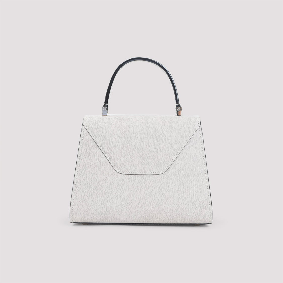 Valextra Mini Leather Shoulder Bag With Golden-Tone Clasp