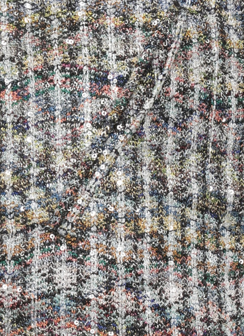 Missoni Multicolor Sequined Lurex Straight-Leg Viscose Pants
