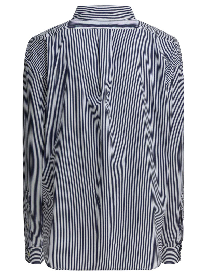 Polo Ralph Lauren Boxy Striped Shirt With Pointed Collar
