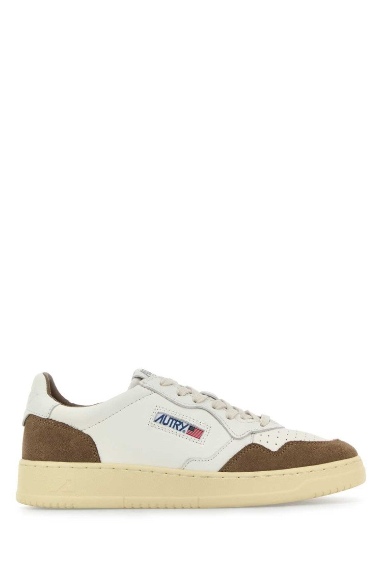 Autry Two-Tone Leather Medalist Sneakers
