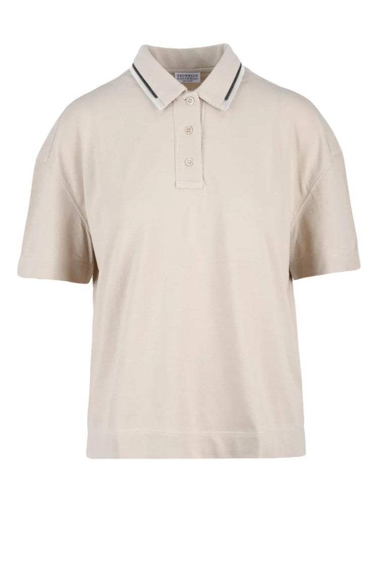 Brunello Cucinelli Polo Shirt - Beige