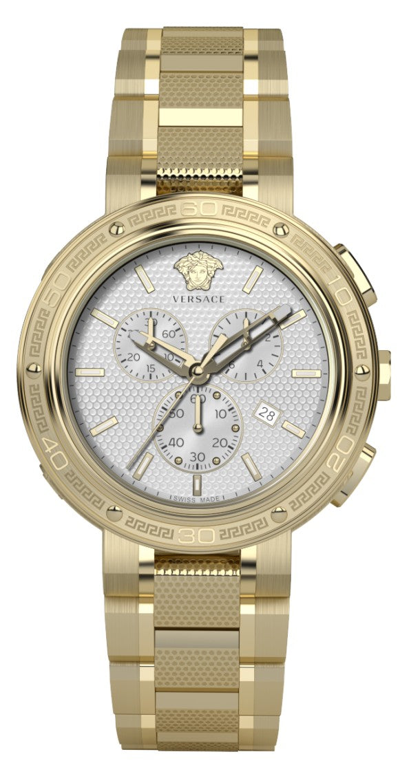 Versace V-Extreme Pro Chronograph Watch With Gold-Tone Stainless Steel Finish