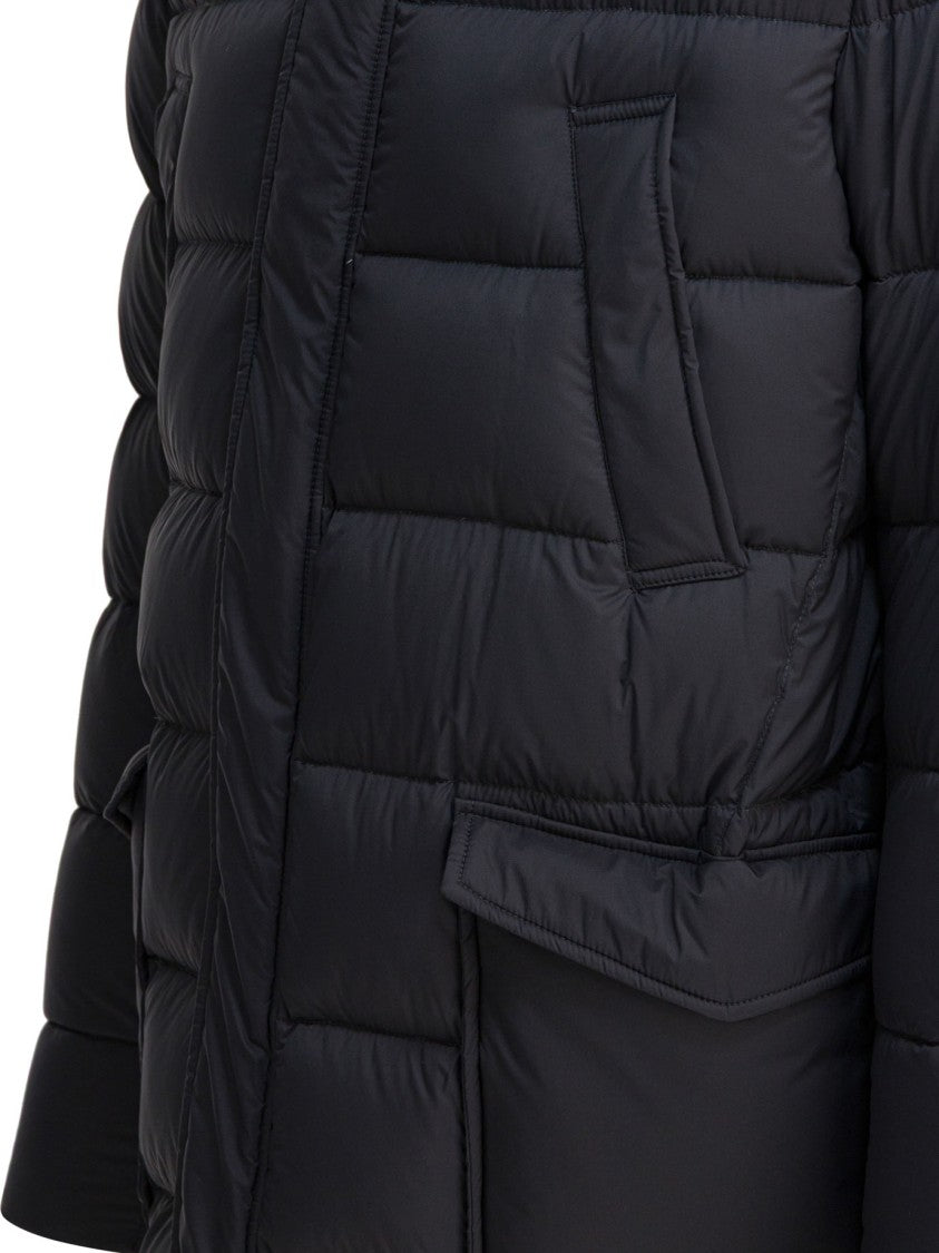 Herno Long Down Jacket With Hood