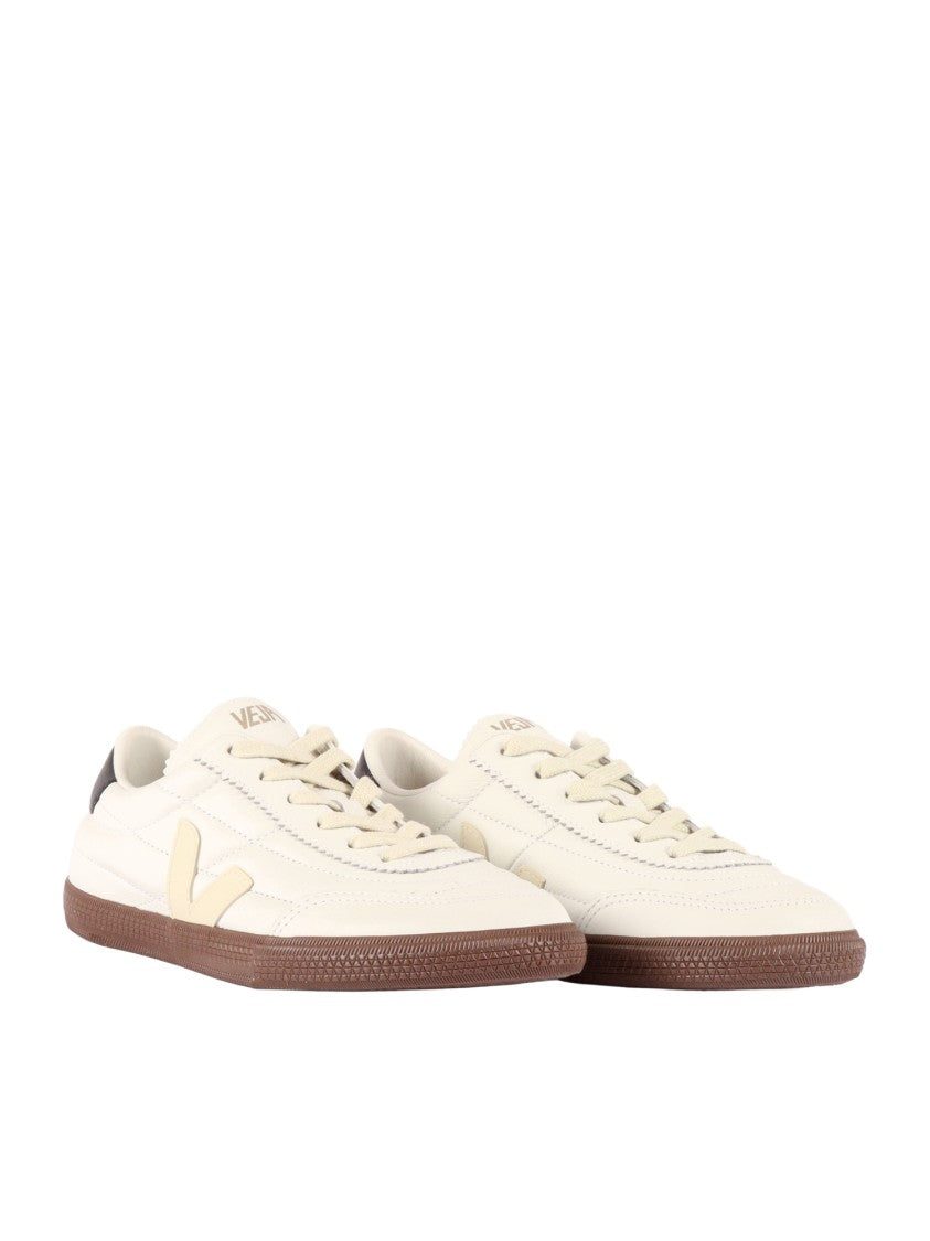 Veja White Black Panenka Leather Sneakers