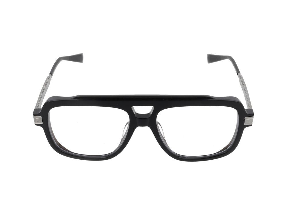 Balmain Black Francoise Iii Acetate Square Glasses