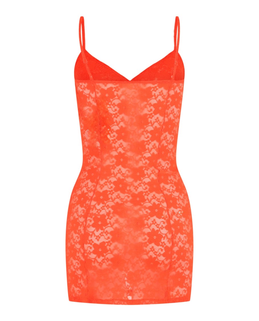 Balenciaga Fitted Short Lace Dress With Sweetheart Neckline And Gold-Tone Detailing