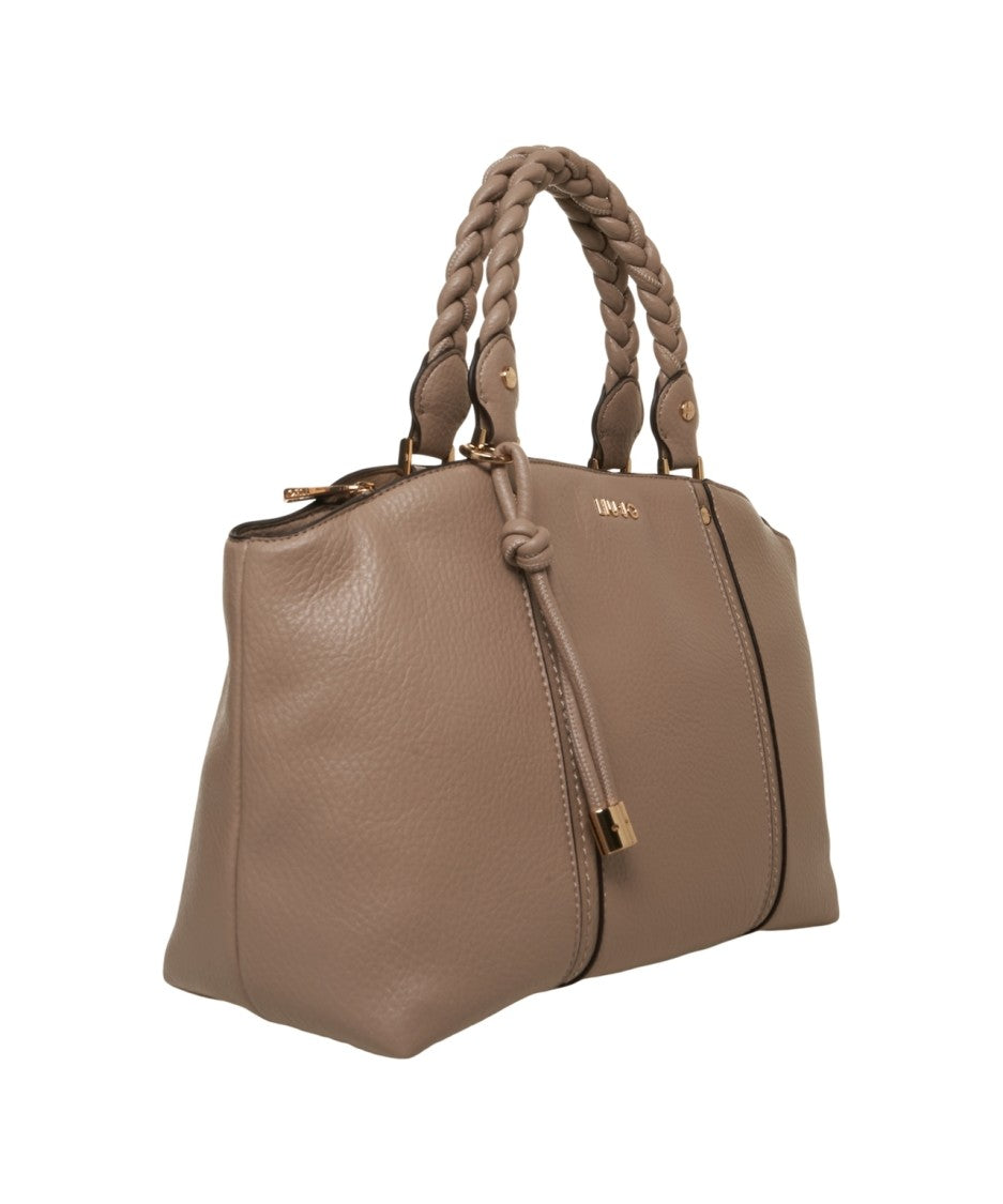 Liu Jo 'Fluida' Hammered Leather Shopper