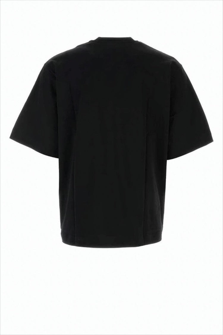 Givenchy Boxy Black Short-Sleeve T-Shirt With Bold Logo Detail