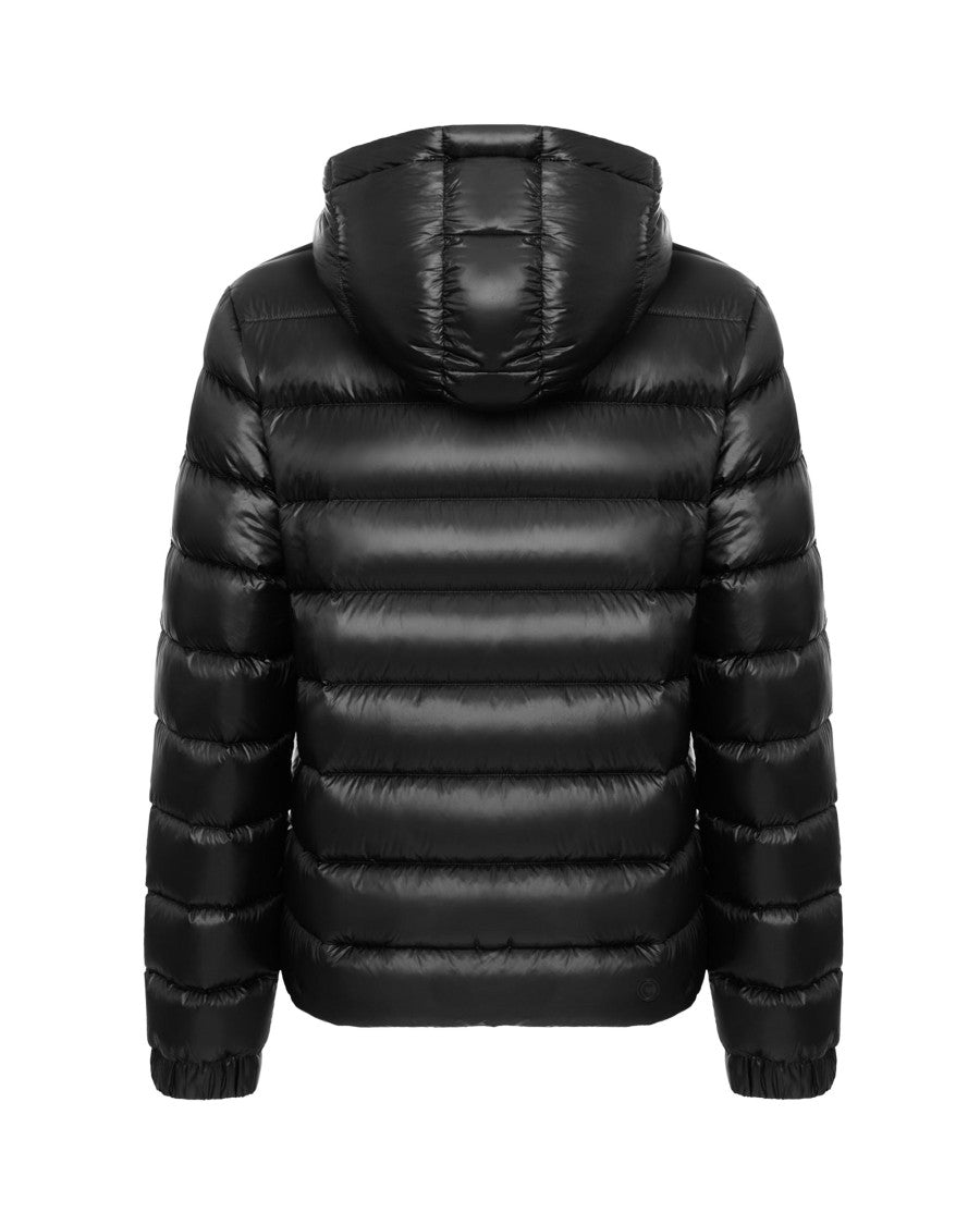 Colmar Glossy Navy Blue Puffer Jacket With Detachable Hood