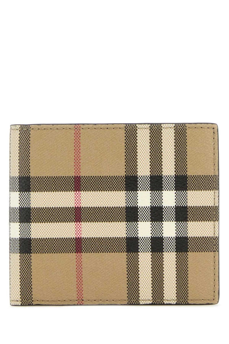 Burberry Printed Canvas Wallet