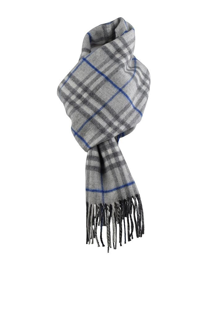 Burberry Reversible Cashmere Scarf With Iconic Plaid Design