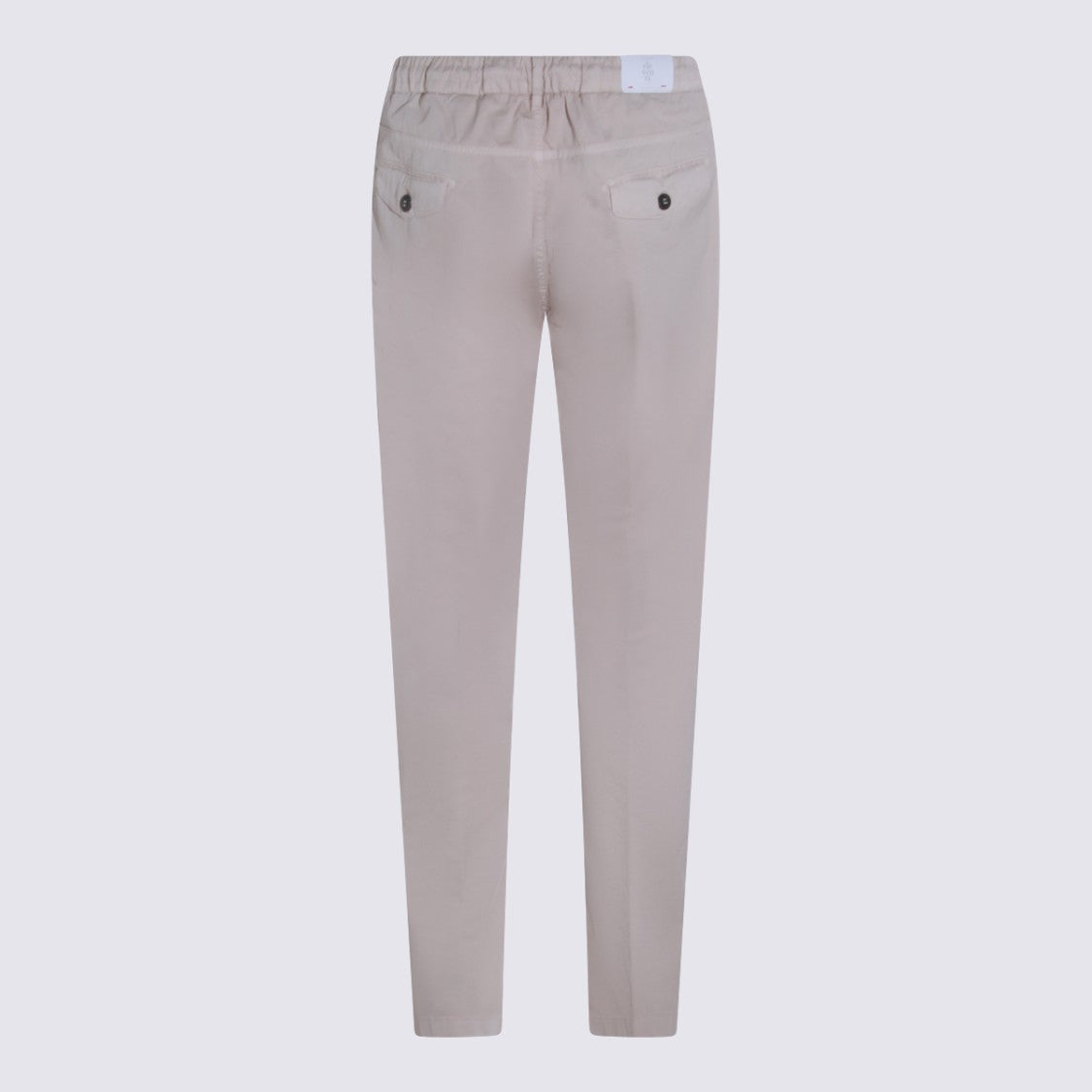 Eleventy Slim Fit Casual Trousers With Adjustable Waist