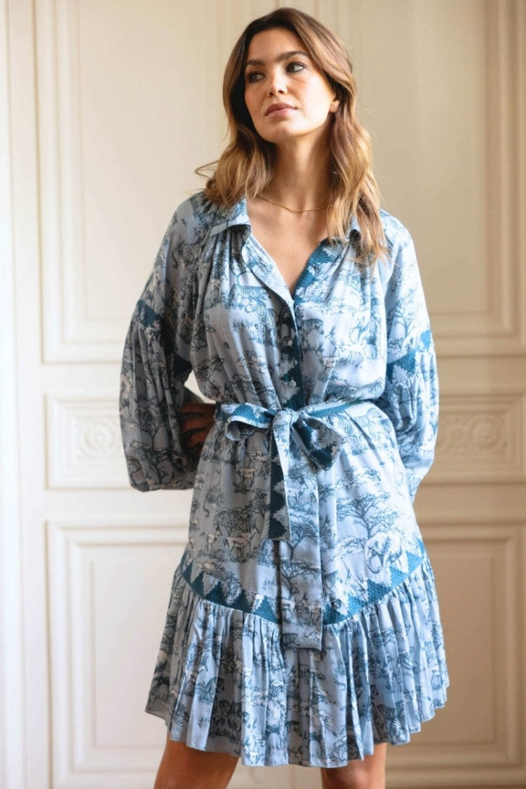 Miss June Agathe Short Dress
