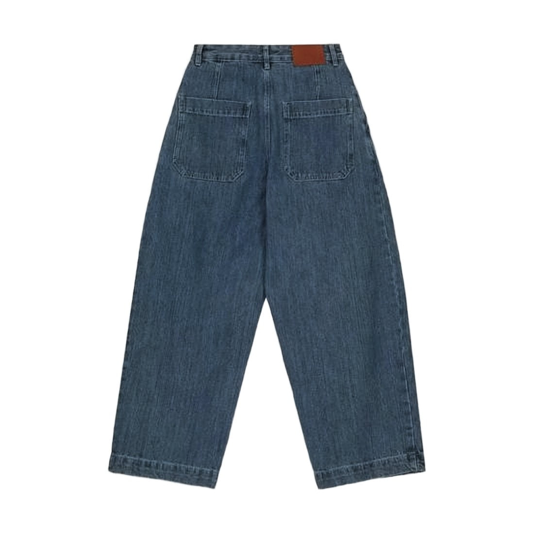 Studio Nicholson High-Waisted Wide-Leg Denim Pants