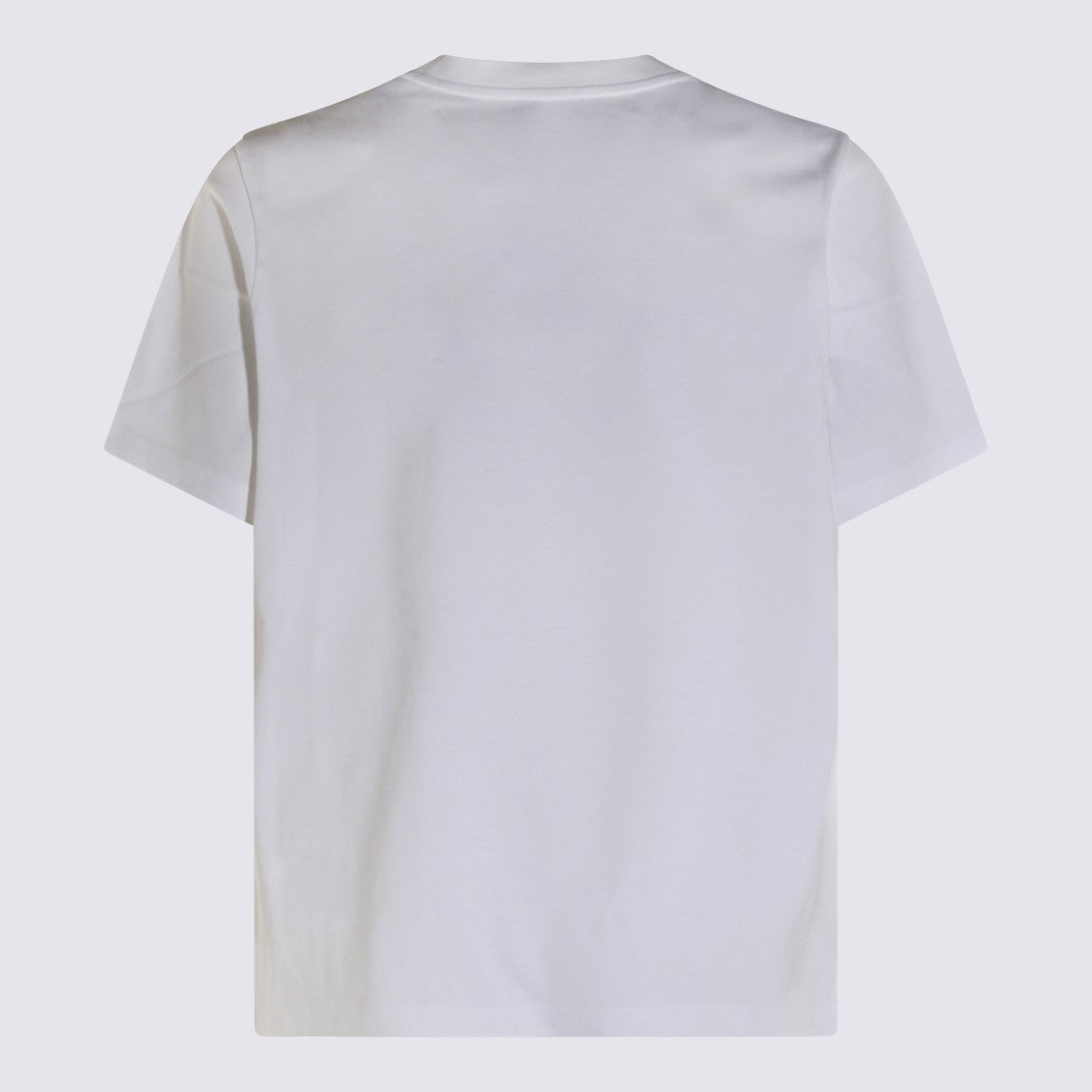 Casablanca White Graphic Print T-Shirt With Artistic Elements