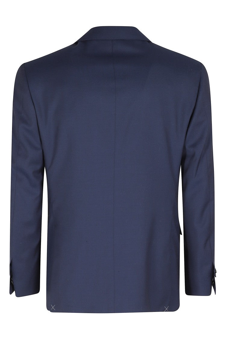 Corneliani Blue Slim-Fit Virgin Wool Twill Suit