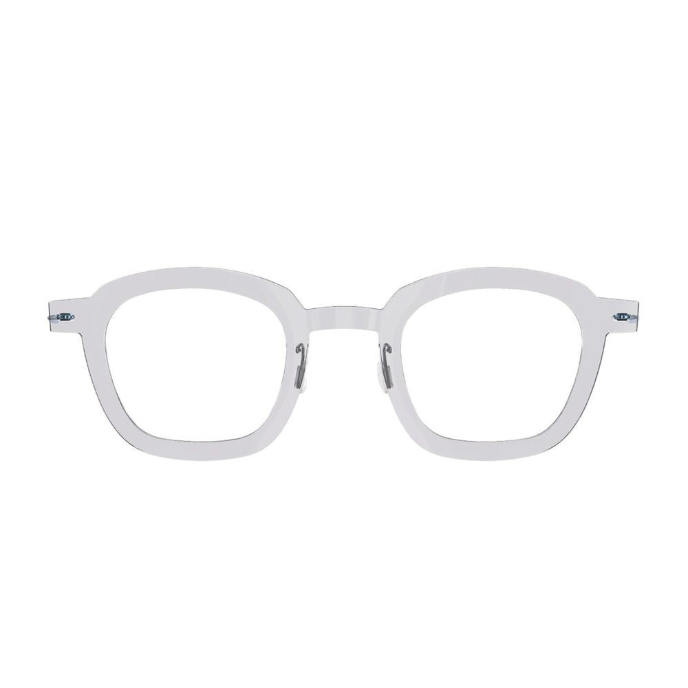 Lindberg Lindberg N.O.W. 6587 C07/P20 Transparent Grey/Light Blue Refined Square Sunglasses