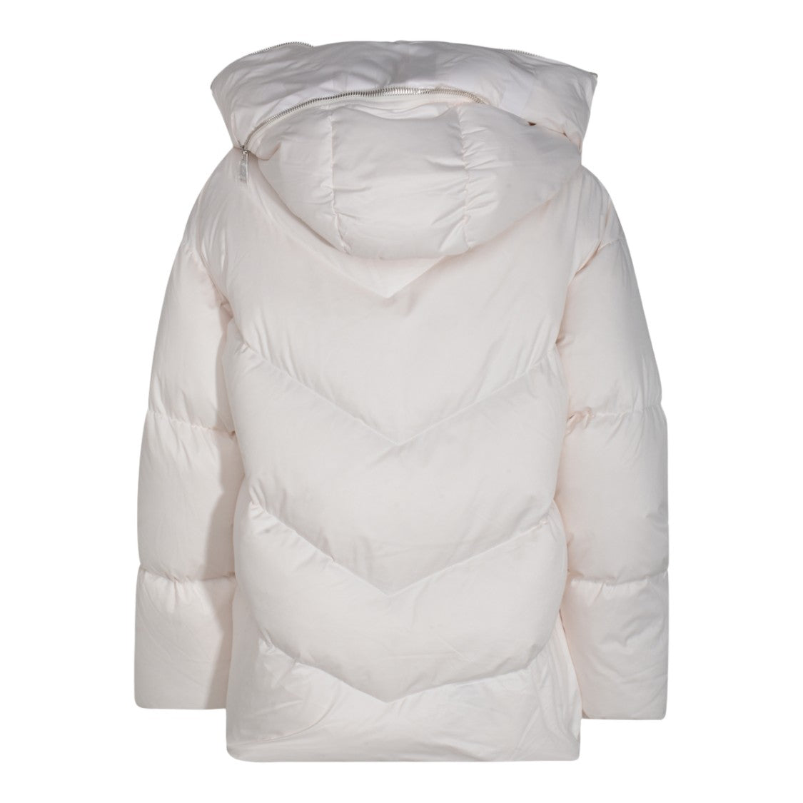 Add Puffer Coat With High Collar