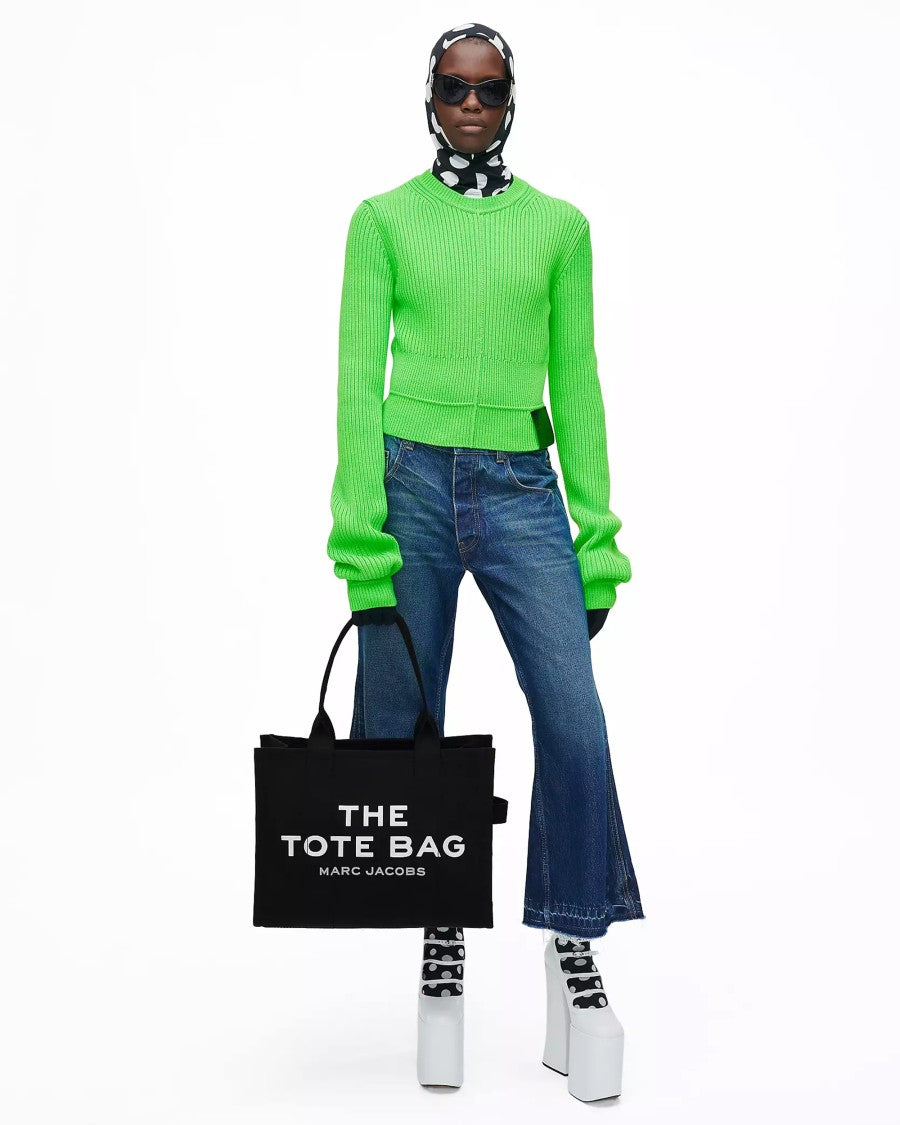 Marc Jacobs Black The Large Tote Bag