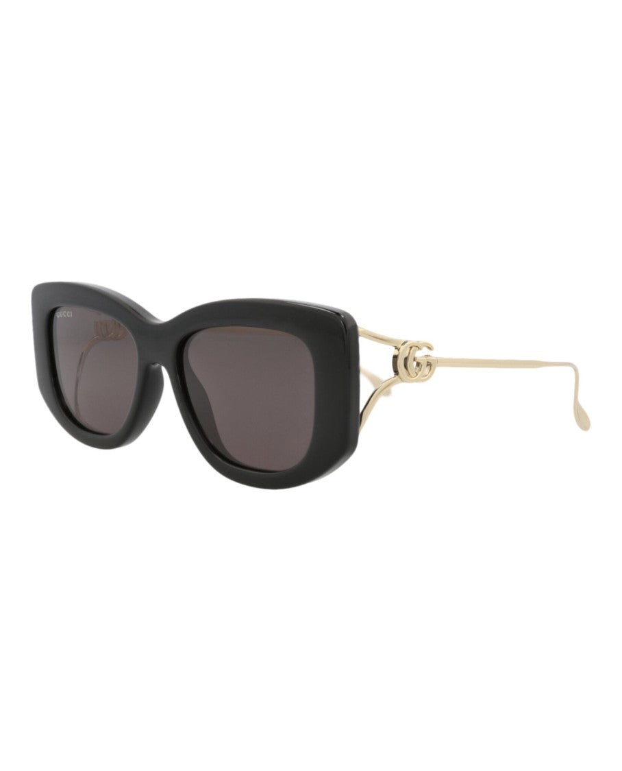 Gucci Square-Frame Injection Sunglasses