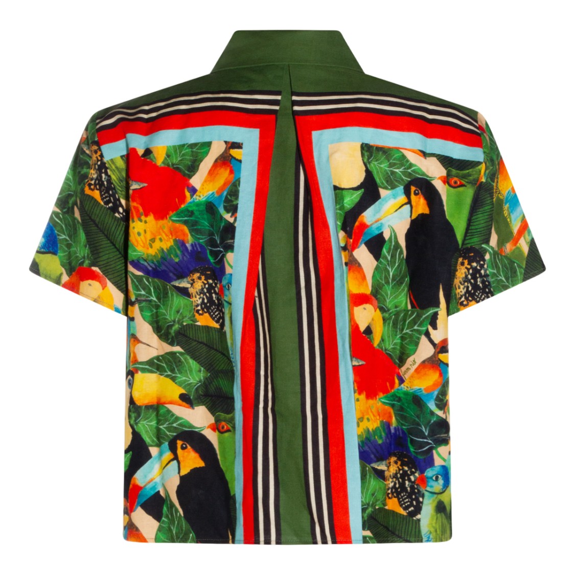 Farm Rio Tailored Button-Down Shirt With Classic Fit