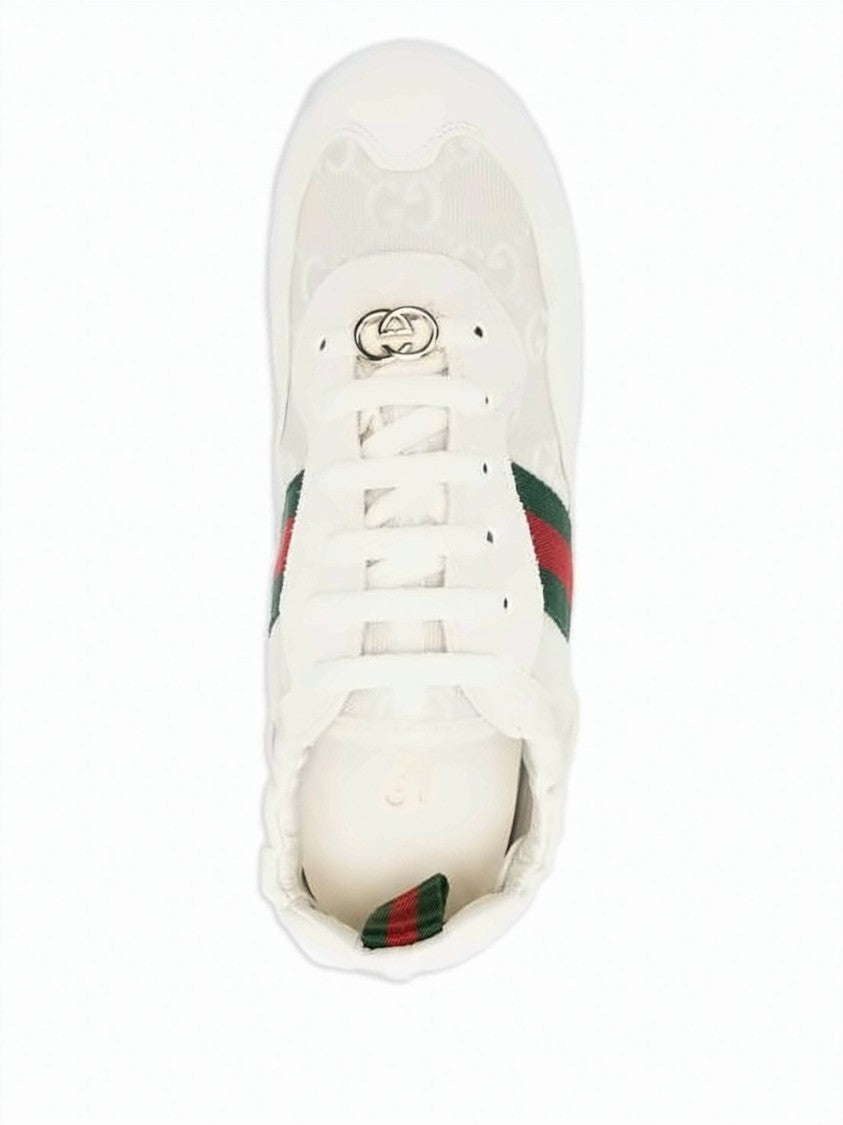 Gucci Low-Profile Suede And Canvas Sneakers