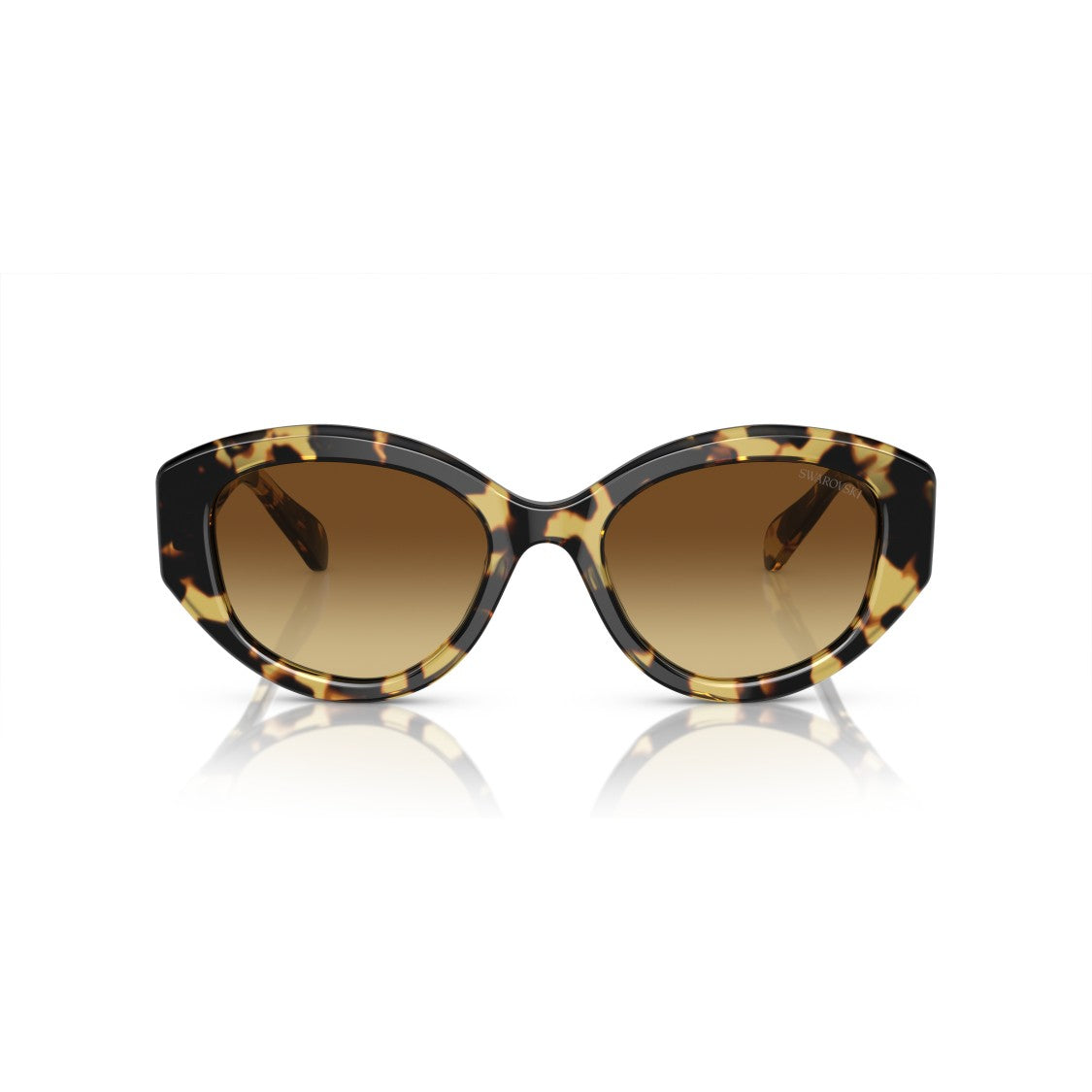 Swarovski 0Sk6005 Cat-Eye Sunglasses With Tortoiseshell Frame