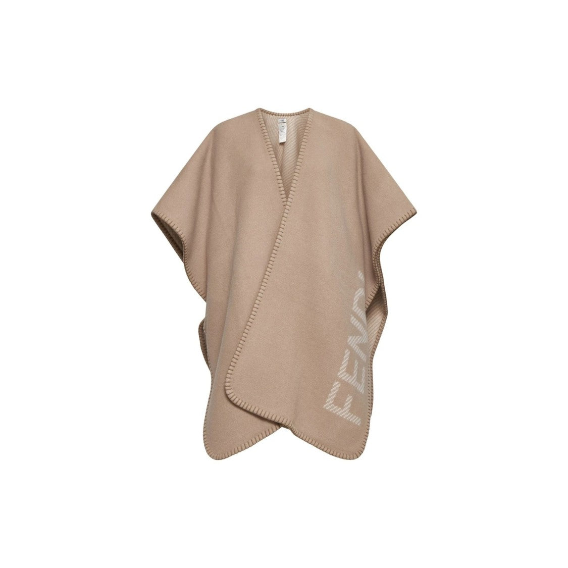 Fendi Wool And Cashmere Blend Poncho