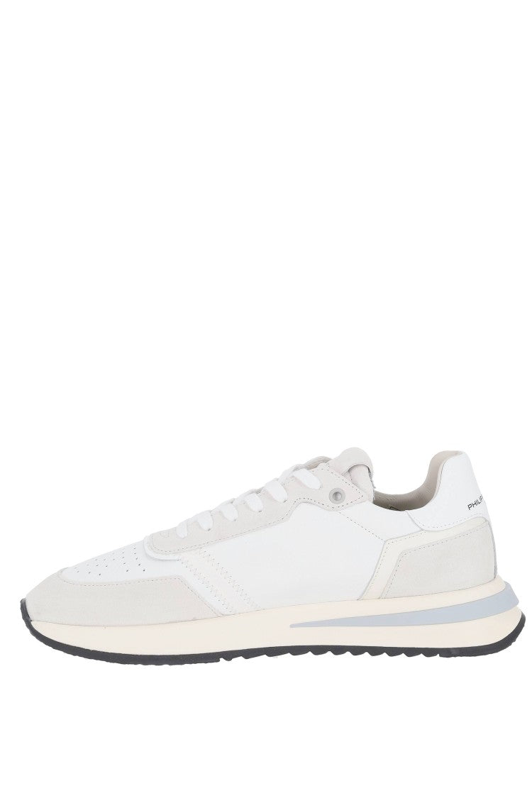 Philippe Model Tropez 2.1 Leather And Suede Running Sneakers