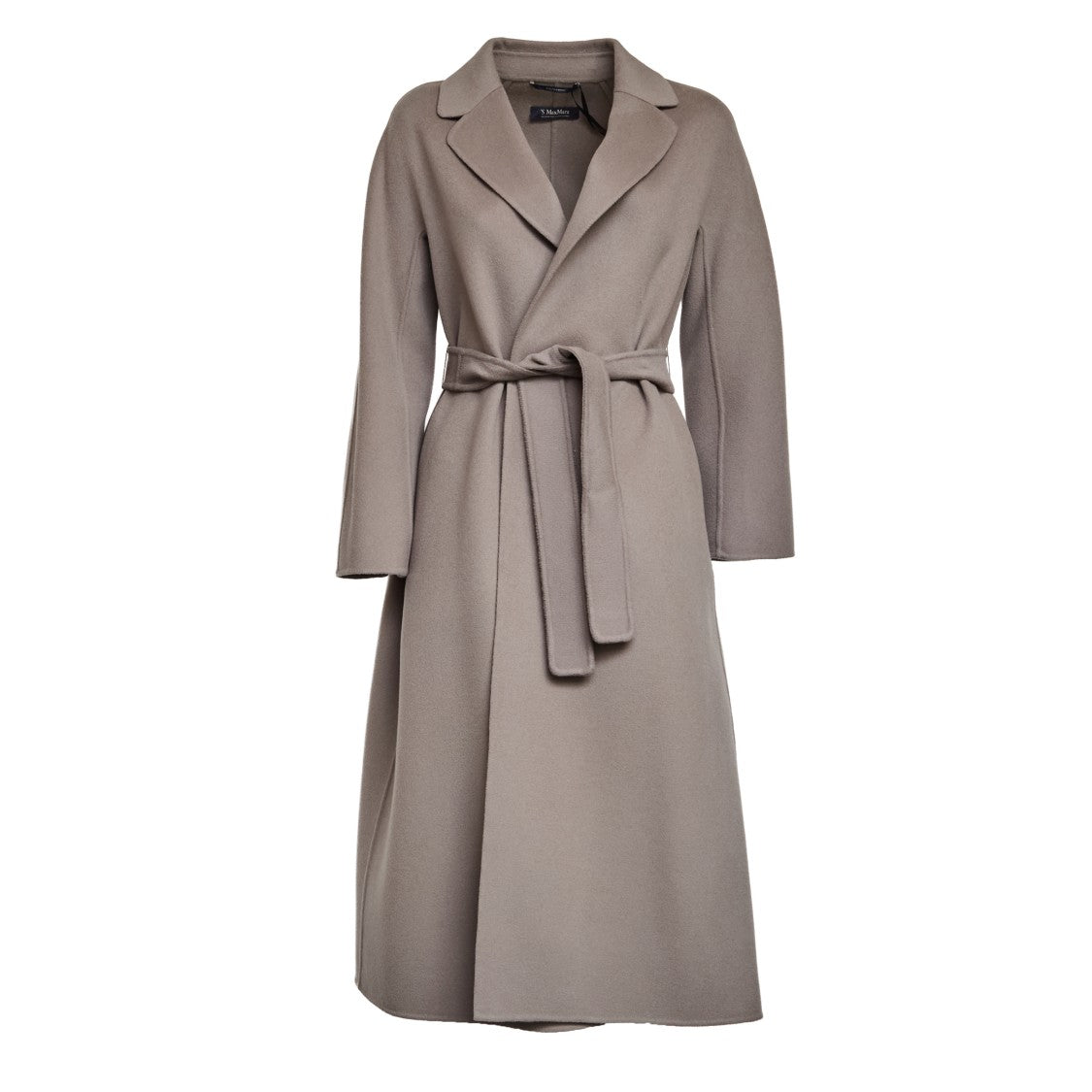 Max Mara Double-Faced Wool Coat With Notch Lapel