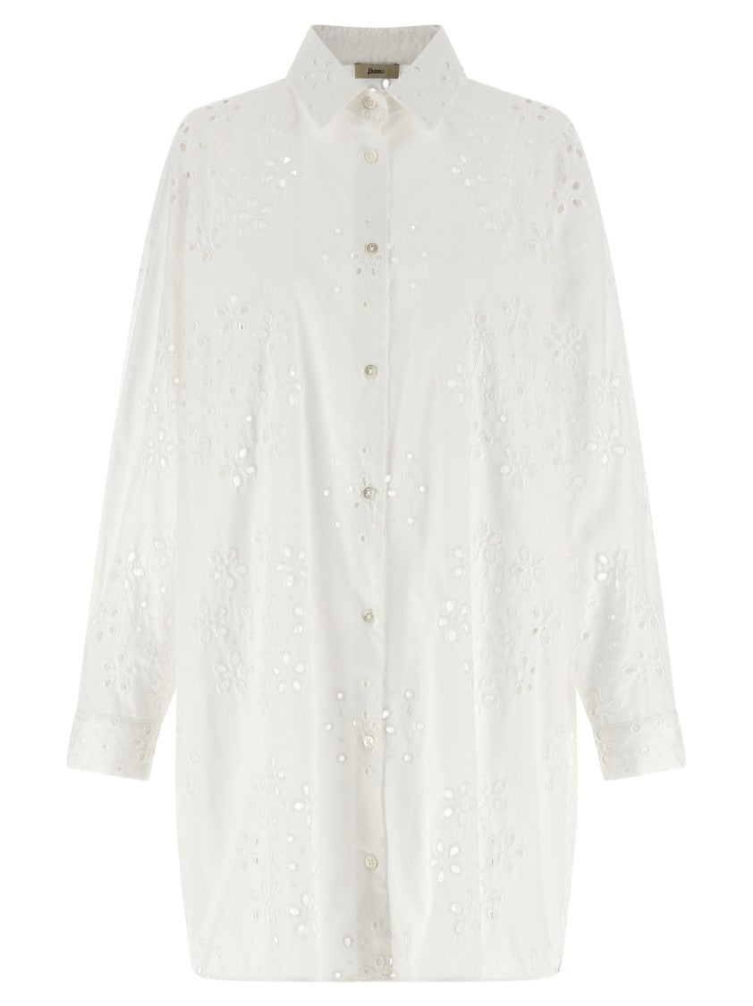 Herno 'Broderie Anglaise' Shirt