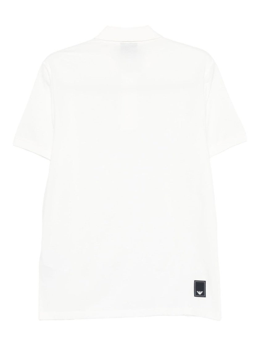 Emporio Armani Cotton Pique Short-Sleeve Polo Shirt