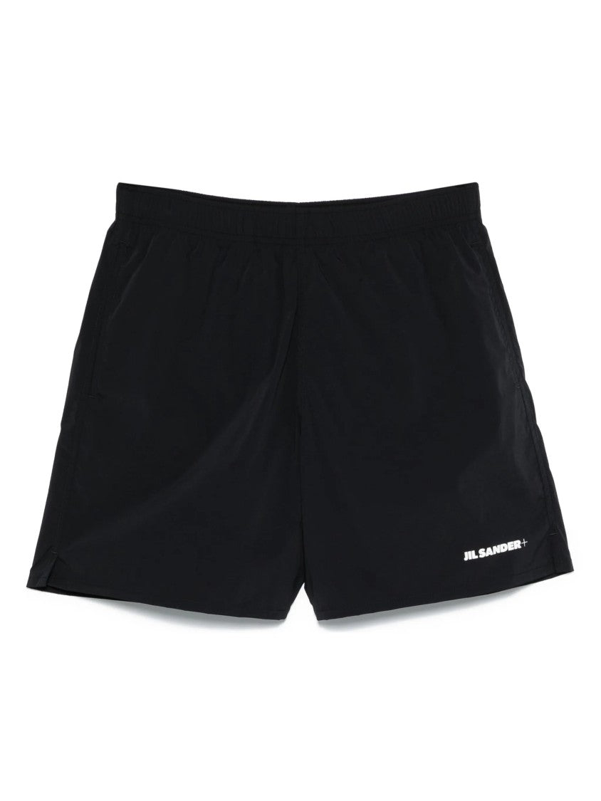 Jil Sander Black Boxer Zippered Pocket Shorts