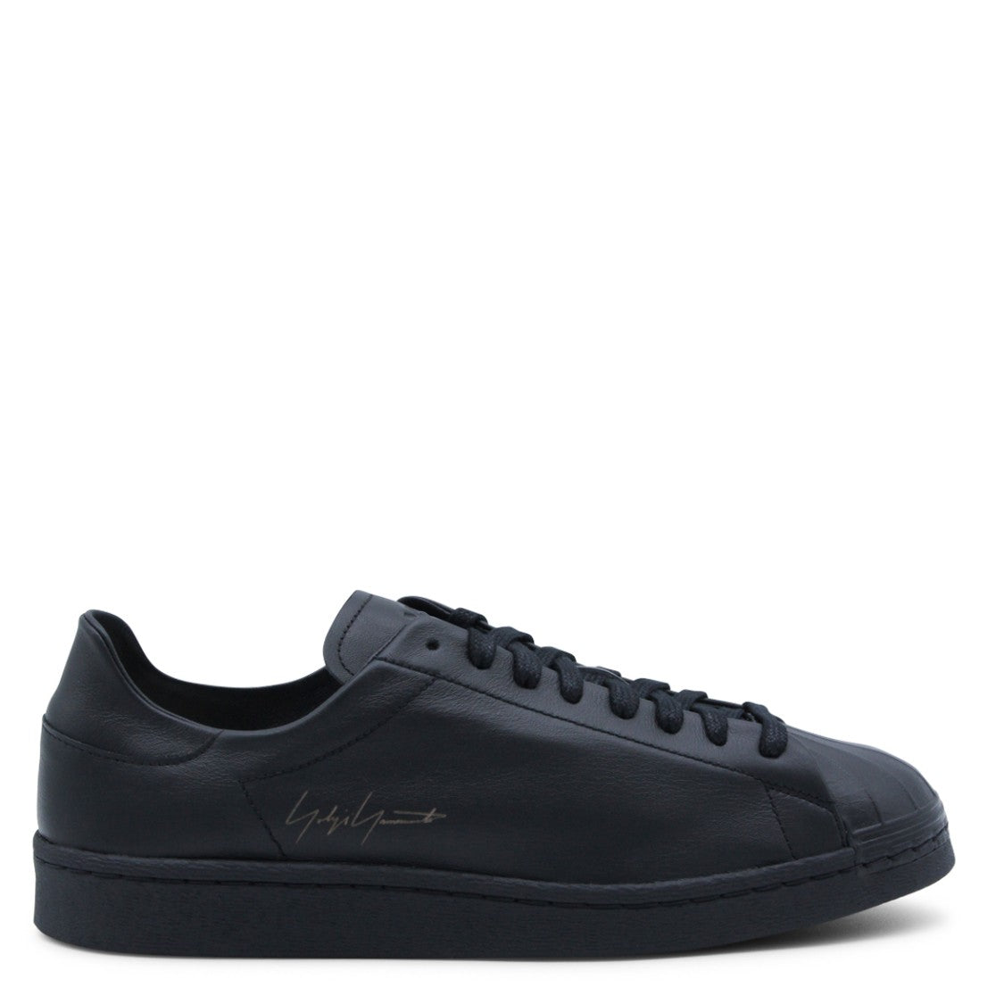 Y-3 Smooth Leather Low-Top Sneakers