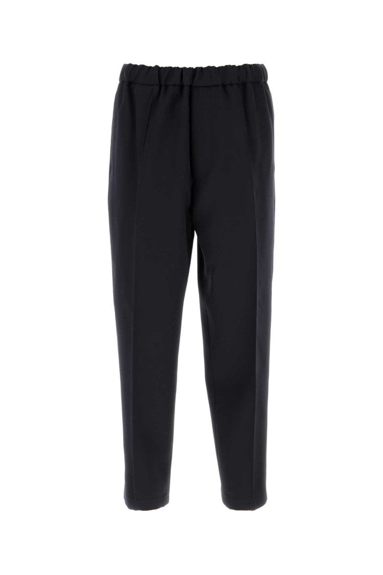 Jil Sander Midnight Blue Wool Pant