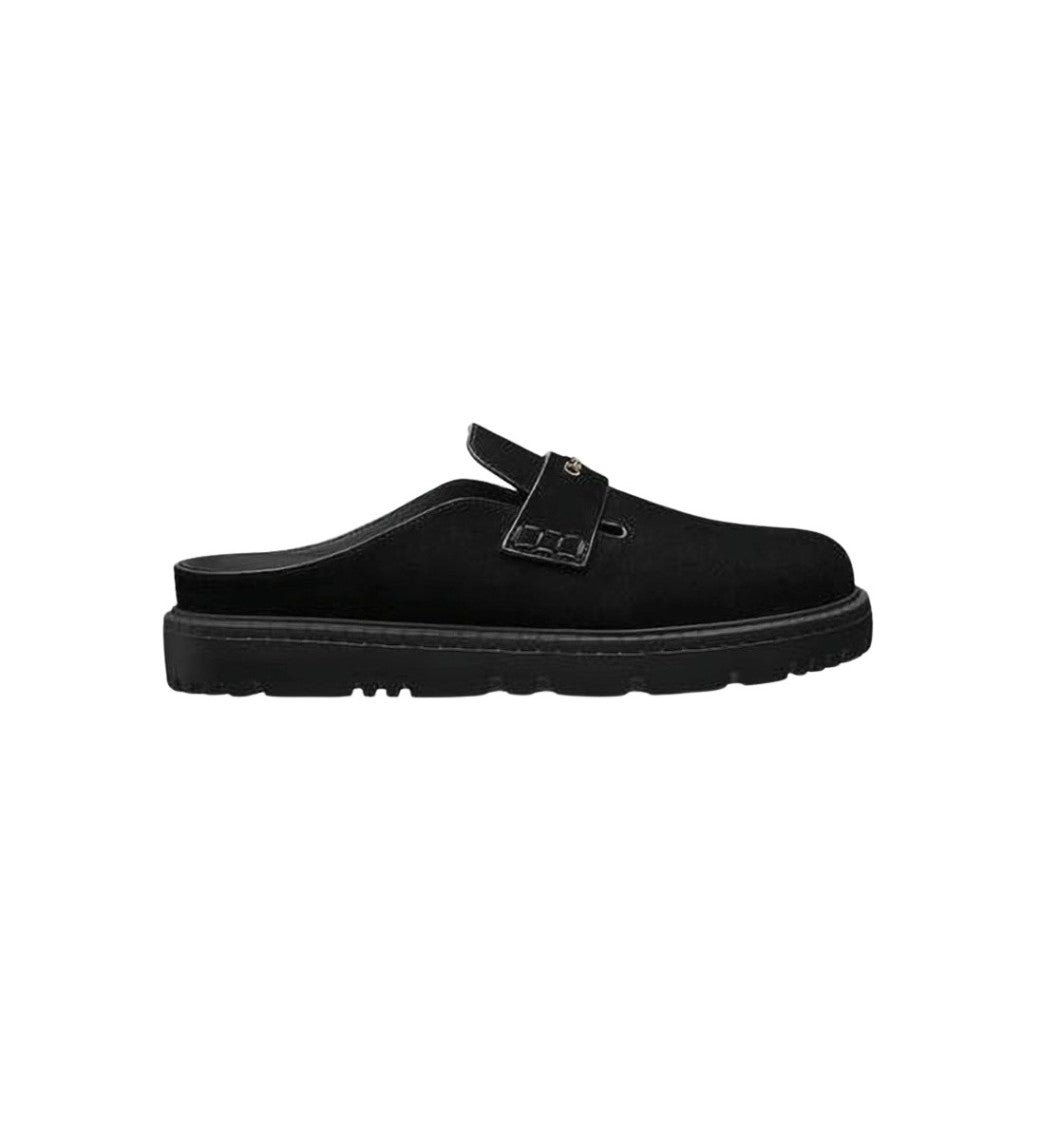 Dior Calf Leather Mule With Open Back