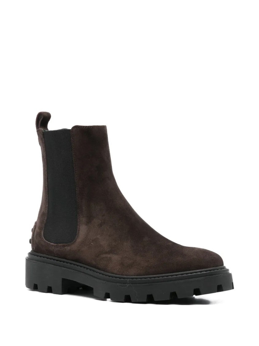 Tod's Ankle Boots With Decorative Studs