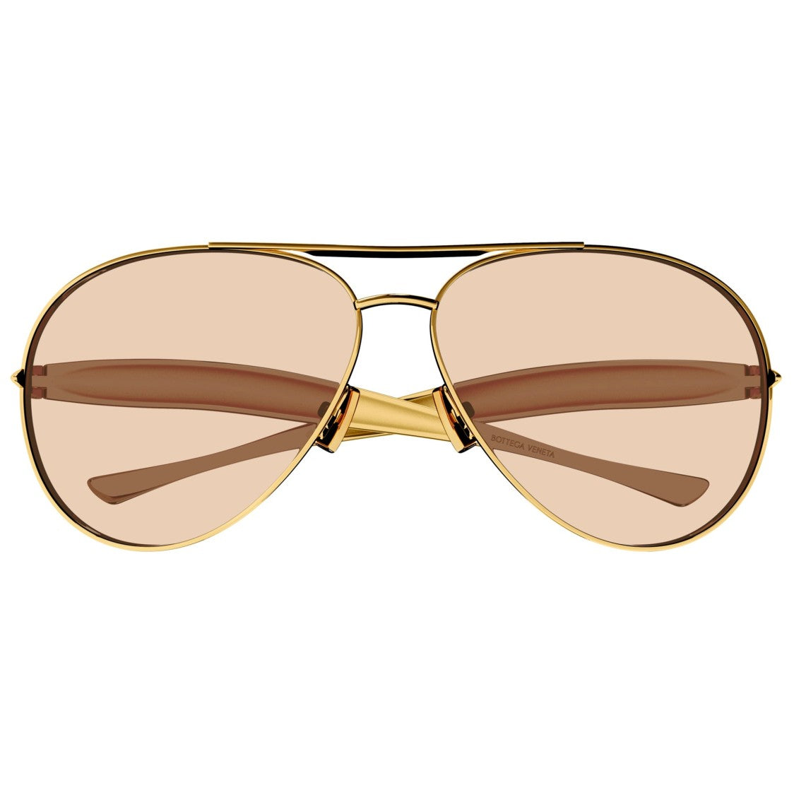 Bottega Veneta Sunglasses Bv1305s 002 Gold Gold Brown 64/13/135