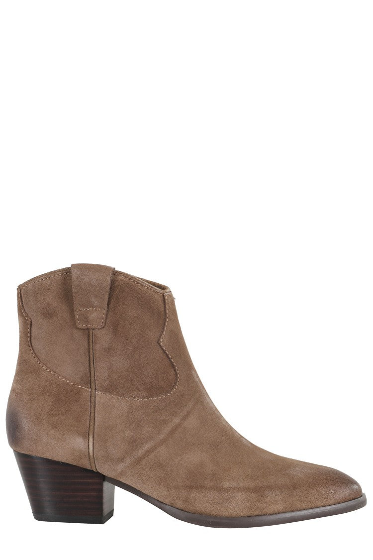 Ash Suede Velours Ankle Boots
