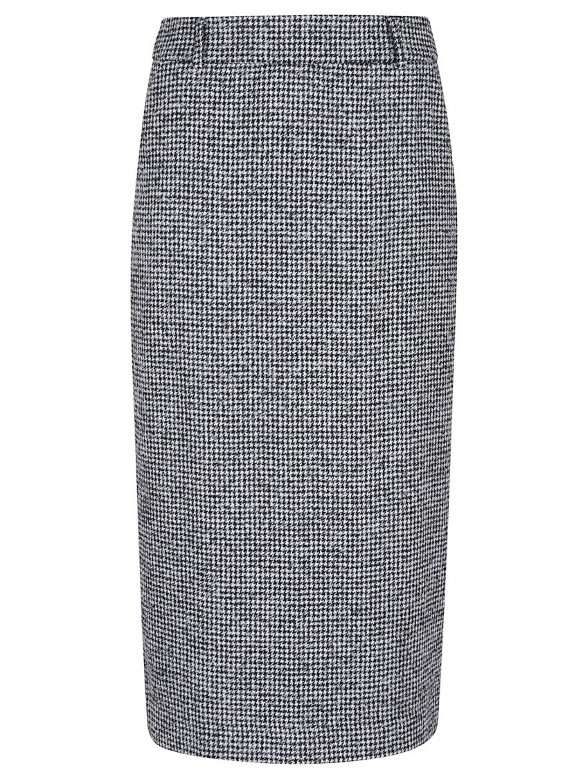 Ermanno Scervino Knee-Length Wool Blend Skirt